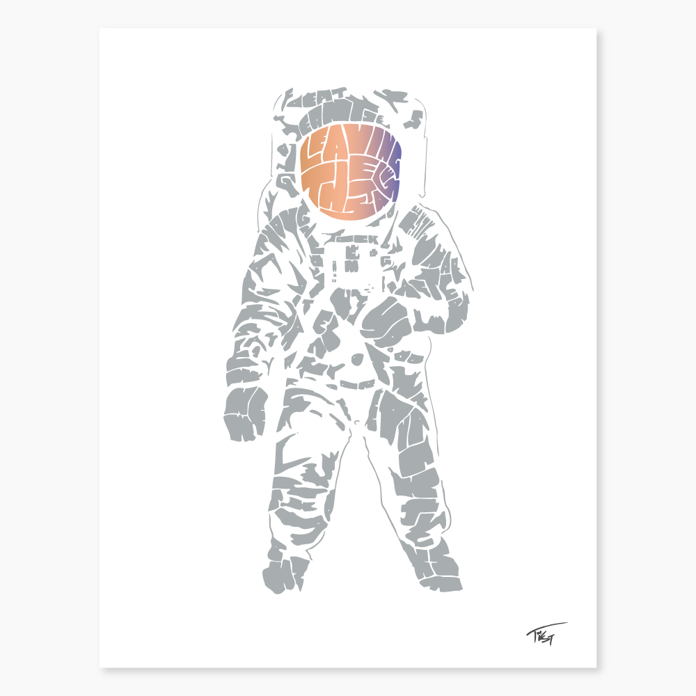 Astronaut illustration