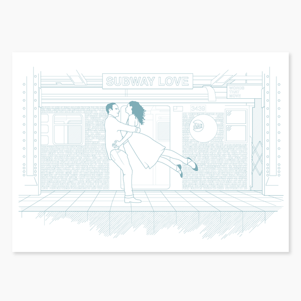 Subway Love - Max Stossel Collaboration – TEKSTartist